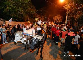 Así fueron recorridas las calles de Masaya por el tradicional desfile de los Agüizotes