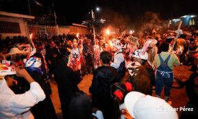 Así fueron recorridas las calles de Masaya por el tradicional desfile de los Agüizotes