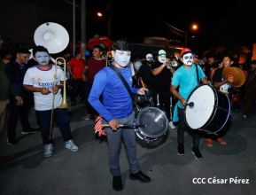 Así fueron recorridas las calles de Masaya por el tradicional desfile de los Agüizotes