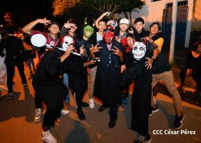 Así fueron recorridas las calles de Masaya por el tradicional desfile de los Agüizotes