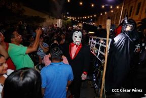 Así fueron recorridas las calles de Masaya por el tradicional desfile de los Agüizotes