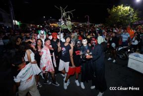 Así fueron recorridas las calles de Masaya por el tradicional desfile de los Agüizotes