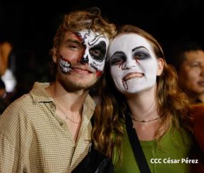 Así fueron recorridas las calles de Masaya por el tradicional desfile de los Agüizotes
