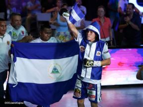 "Noche de Campeones" en el Polideportivo Alexis Argüello en Managua