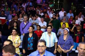 "Noche de Campeones" en el Polideportivo Alexis Argüello en Managua