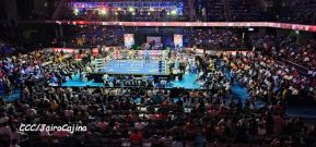 "Noche de Campeones" en el Polideportivo Alexis Argüello en Managua