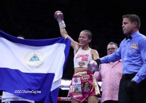 "Noche de Campeones" en el Polideportivo Alexis Argüello en Managua