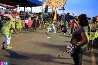 Alcaldía de Managua premia a mejores comparsas del carnaval