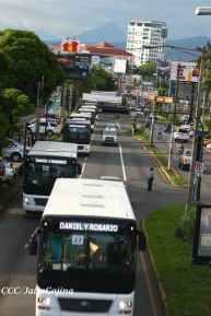 Nicaragua recibe nueva flota de 250 buses procedentes de la República Popular China