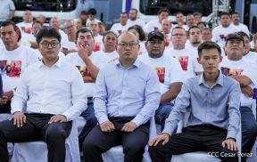 Entrega de 250 autobuses de China a cooperativas de transporte de Managua