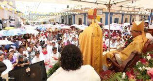 Miles de boaqueños recibieron al cardenal Leopoldo José Brenes