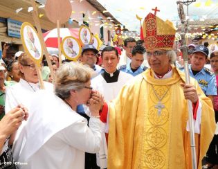 Miles de boaqueños recibieron al cardenal Leopoldo José Brenes