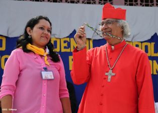 Miles de boaqueños recibieron al cardenal Leopoldo José Brenes