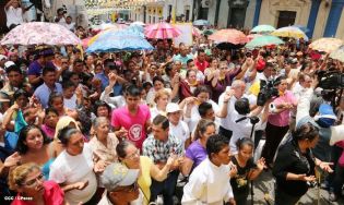 Miles de boaqueños recibieron al cardenal Leopoldo José Brenes