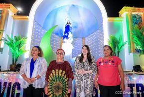 Conozca los altares en honor a la Purísima en la Avenida de Bolívar a Chávez