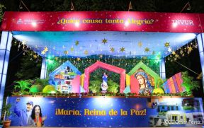 Conozca los altares en honor a la Purísima en la Avenida de Bolívar a Chávez