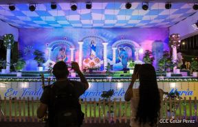 Conozca los altares en honor a la Purísima en la Avenida de Bolívar a Chávez