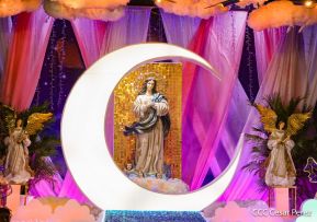 Conozca los altares en honor a la Purísima en la Avenida de Bolívar a Chávez