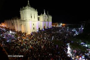 ¿Quién causa tanta alegría? ¡La Concepción de María!