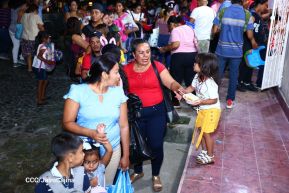 ¿Quién causa tanta alegría? ¡La Concepción de María!