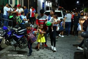 ¿Quién causa tanta alegría? ¡La Concepción de María!