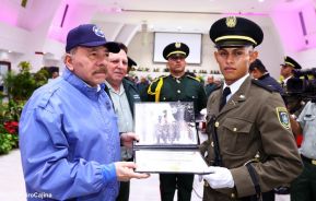 Acto de graduación de la Academia Militar del Ejército de Nicaragua