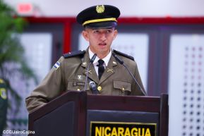Acto de graduación de la Academia Militar del Ejército de Nicaragua