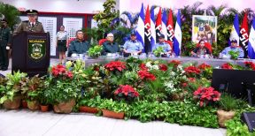 Acto de graduación de la Academia Militar del Ejército de Nicaragua