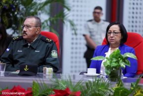 Acto de graduación de la Academia Militar del Ejército de Nicaragua