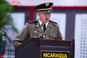 Acto de graduación de la Academia Militar del Ejército de Nicaragua