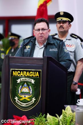 Acto de graduación de la Academia Militar del Ejército de Nicaragua