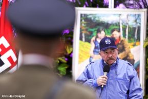 Acto de graduación de la Academia Militar del Ejército de Nicaragua