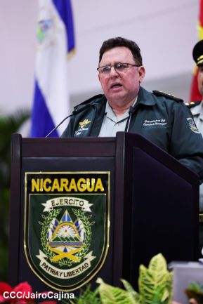 Acto de graduación de la Academia Militar del Ejército de Nicaragua