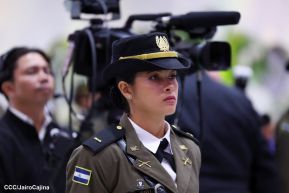 Acto de graduación de la Academia Militar del Ejército de Nicaragua