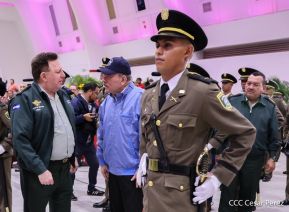 Acto de graduación de la Academia Militar del Ejército de Nicaragua