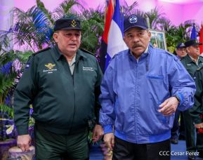 Acto de graduación de la Academia Militar del Ejército de Nicaragua