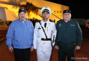 Acto de graduación de la Academia Militar del Ejército de Nicaragua