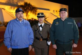Acto de graduación de la Academia Militar del Ejército de Nicaragua