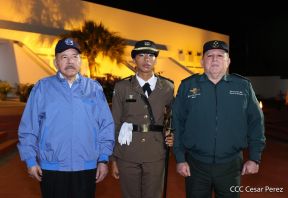 Acto de graduación de la Academia Militar del Ejército de Nicaragua