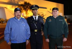 Acto de graduación de la Academia Militar del Ejército de Nicaragua