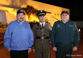 Acto de graduación de la Academia Militar del Ejército de Nicaragua