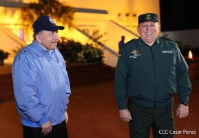 Acto de graduación de la Academia Militar del Ejército de Nicaragua