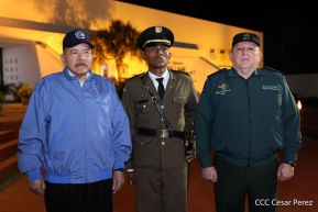 Acto de graduación de la Academia Militar del Ejército de Nicaragua