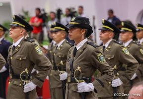Acto de graduación de la Academia Militar del Ejército de Nicaragua