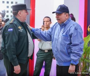 Acto de graduación de la Academia Militar del Ejército de Nicaragua