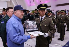Acto de graduación de la Academia Militar del Ejército de Nicaragua