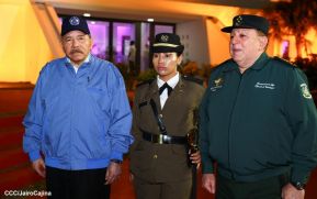 Acto de graduación de la Academia Militar del Ejército de Nicaragua