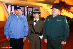 Acto de graduación de la Academia Militar del Ejército de Nicaragua