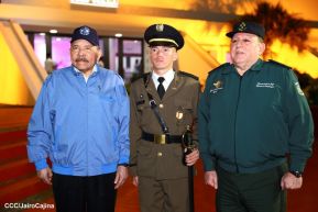 Acto de graduación de la Academia Militar del Ejército de Nicaragua