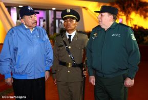 Acto de graduación de la Academia Militar del Ejército de Nicaragua
